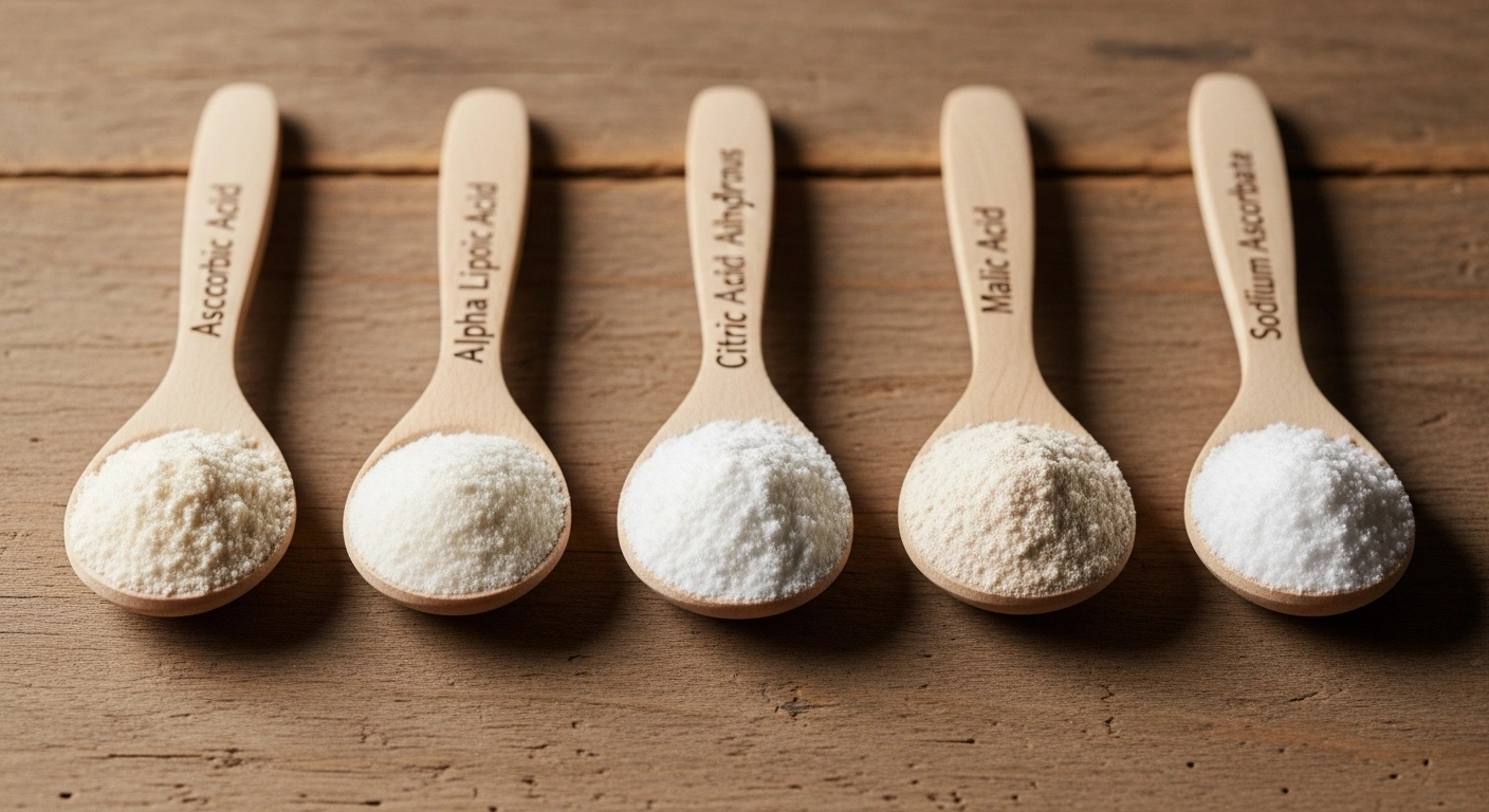 Accidulants, Acids & Vitamins