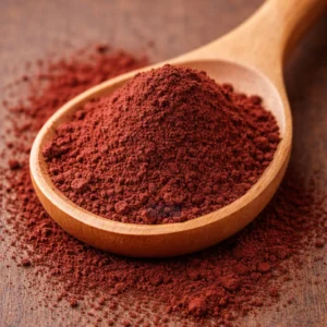 GrapeSeed Extract in a wooden spoon
