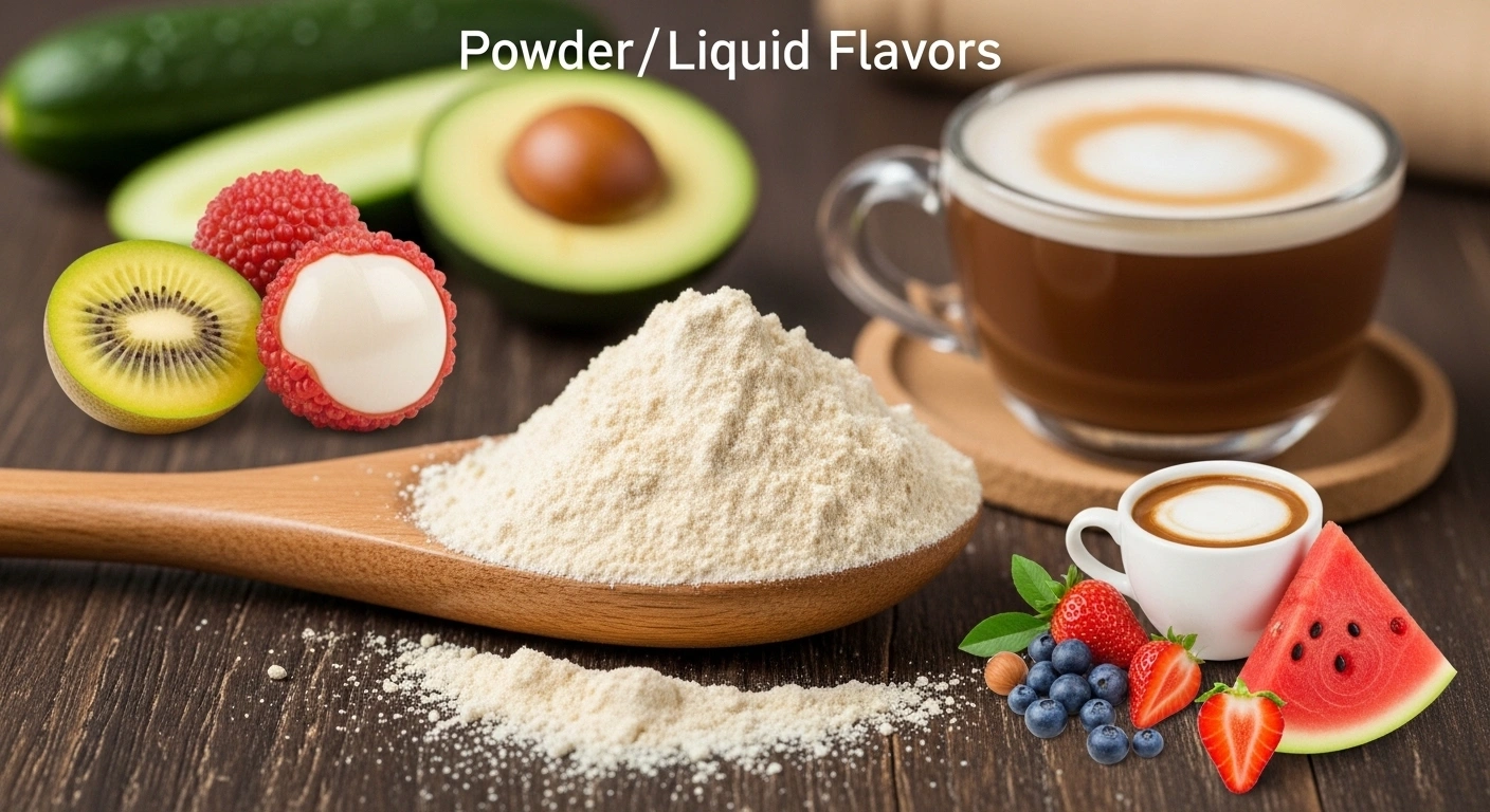 Powder Liquid Flavors