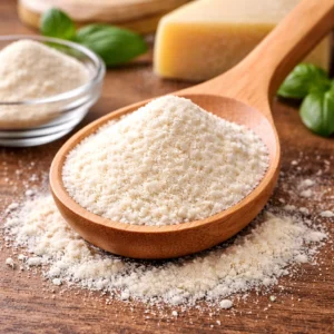 Romano cheese and basil harmony