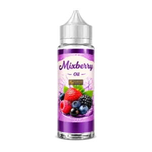 mixberry oil in a bottle