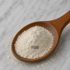 Carrageenan with wooden spoon