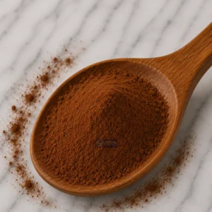 Instant Black Tea Powder With Wooden Spoon