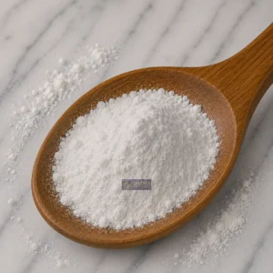 L-Glutathione Powder With Wooden Spoon